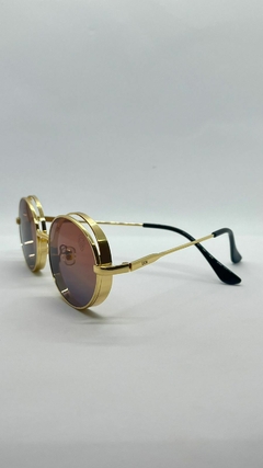 Óculos de Sol Marry Lion - Dourado Lente Degradê 30118990