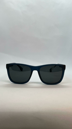 Óculos De Sol Lion Polarizado - Slim Preto Detalhe Azul - 00060418990 - comprar online