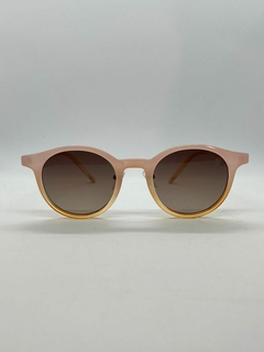 Óculos de Sol Lia Lion - Lente Marrom Degradê com Armação Rosa 6715990 - comprar online