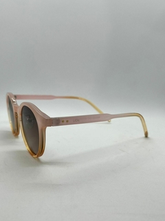 Óculos de Sol Lia Lion - Lente Marrom Degradê com Armação Rosa 6715990