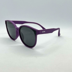 Óculos de Sol Infantil Wily Polarizado Lion - Flexível - Roxo 11209290
