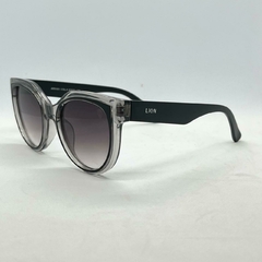 Óculos de Sol Veneza Lion - Preto com Transparente 10618290