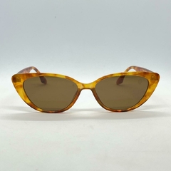 Óculos de Sol Paraty Lion Cat eye - Caramelo 14617590 - comprar online