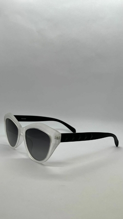 Óculos de Sol Lion Sereia Polarizado - Branco fosco 44118990