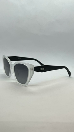 Óculos de Sol Lion Outeiro Polarizado - Branco Fosco 41718990