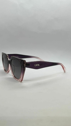 Óculos de Sol Lion Maimbá Polarizado - Roxo Transp 40818990