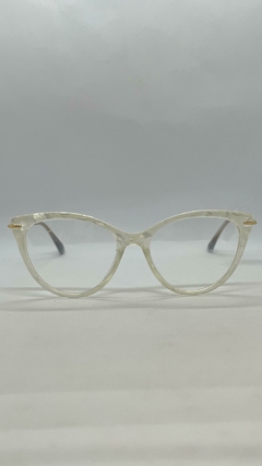 Armação óculos de grau - Lion Enzi - Dourado/Branco 33818390 - comprar online