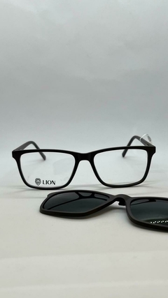 Armação óculos de grau Clipon - Lion Acapulco - Roxo 38218990 - comprar online