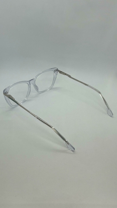 Armação Óculos de Grau - Lion Colun Transparente Detalhe de Metal - 00052724690 na internet
