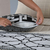 Kit 5 Pçs Peseira Com Almofadas Grécia Jacquard King