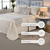 Kit 5 Pçs Peseira Com Almofadas Grécia Jacquard Queen - loja online