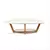 Mesa De Centro Elegance 120x68cm Elegance Sala Recepção - comprar online