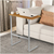 Mesa Para Notebook Thor MDP Cor Nature Com Pés De Ferro Cinza - comprar online