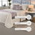 Kit 5 Pçs Peseira Com Almofadas Grécia Jacquard Queen - loja online