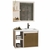 Conjunto Gabinete com Espelheira e Cuba P/ Banheiro - Adonis - comprar online
