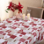Toalha de Natal para Mesa de 4 Lugares 1,40m x 1,45m Estampa Digital e Tecido 100% Poliéster - 1 Peça - Monê Moveis & Design Ltda.
