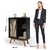 Aparador Buffet Balcão Alto Porta em Rattan - Preto - comprar online
