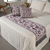 Kit 5 Pçs Peseira Com Almofadas Grécia Jacquard Queen - loja online