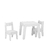 Conjunto de Mesa Infantil Com 2 Cadeiras em MDF Diana - loja online