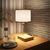 Imagem do Luminária Lumen Cúpula Mdf Laminado Freijó Acetato