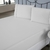 Jogo de Cama Lençol Liso Ponto Palito Simples de Casal Percal 180 Fios - 3 peças - Monê Moveis & Design Ltda.