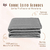 Kit 4 Cobres Leitos Acordes de Casal Hotelaria Profissional