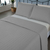 Kit Colcha Cobre Leito Casal Queen Com 3 Peças Matelado Copacabana 300 Fios - loja online