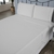 Jogo de Cama Lençol Liso Ponto Palito Completo de Casal King Percal 180 Fios - 4 peças - comprar online