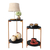 Conjunto de Mesa Lunis Preto com Pés de Ferro Bronze - loja online