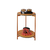 Conjunto de Mesa Lunis Nature com Pés de Ferro Bronze na internet