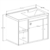 Conjunto Gabinete com Espelheira e Cuba P/ Banheiro - Adonis - loja online