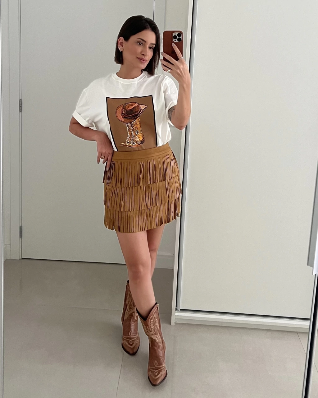 T-shirt western