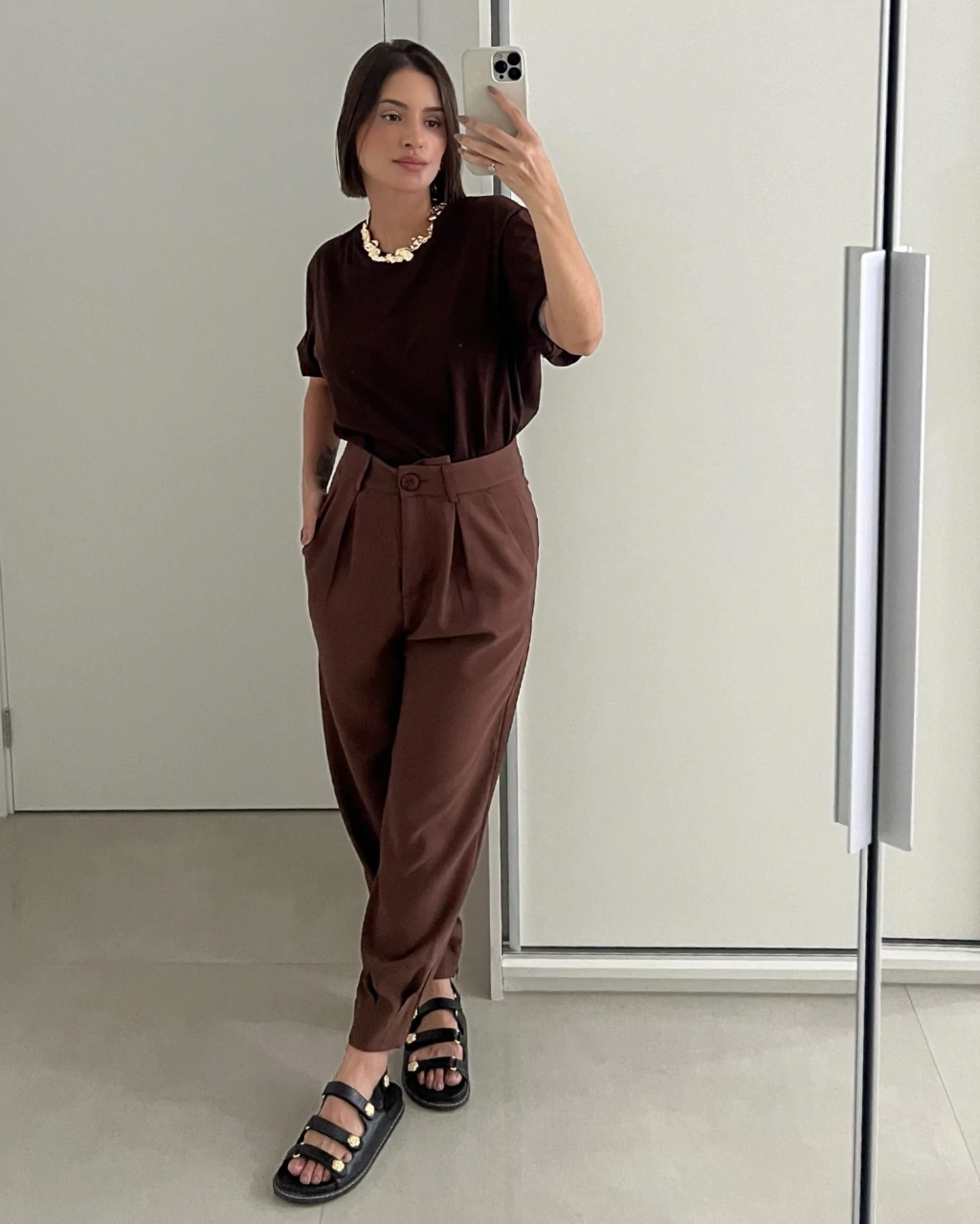 Calça cenoura