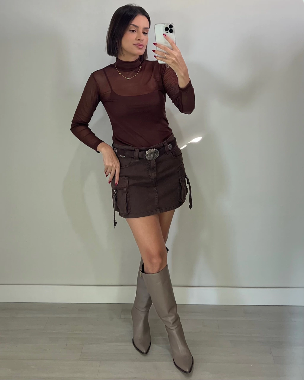 Blusa tule