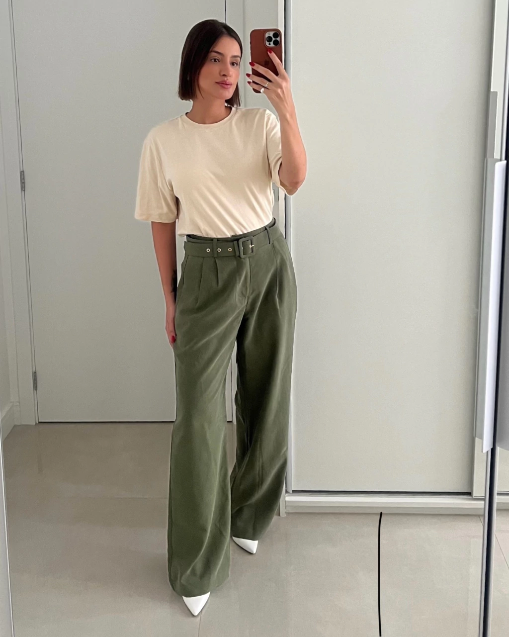 Calça liocel