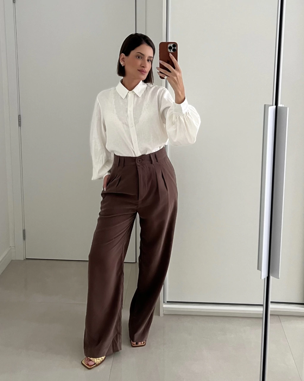 Calça tencel