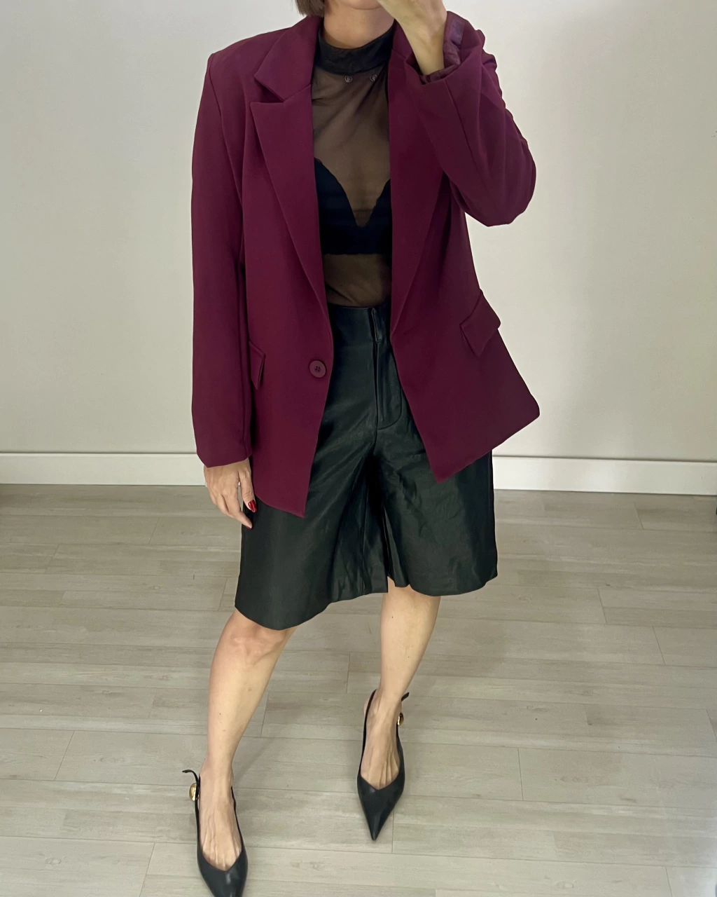 Blazer Marsala