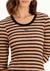 Vestido Canelado Curto Manga Longa - comprar online