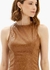 Vestido Super Midi Sem Mangas Pu na internet