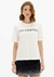 T-shirt Oversized Manga Curta Com Name na internet