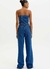 Macacão Jeans Wide Leg Corset - Loja Lolita Oficial