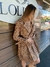 Trench Coat Curto Estampado - comprar online