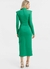 Vestido Super Midi Com Cinto na internet