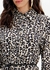 Macacão Curto Chemise Estampado Com Mangas Longas - comprar online