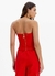 Blusa Corset Sem Alças Com Decote na internet