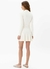 Vestido Curto Canelado Gola Alta - loja online