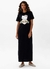 Vestido Super Midi Com Fenda - comprar online