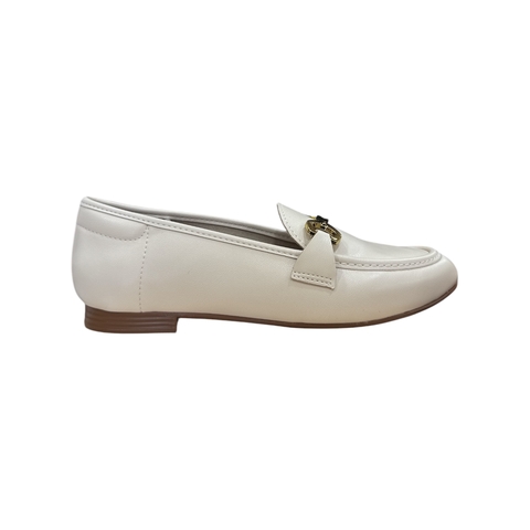 SAPATO CASUAL BEIRA RIO NAPA TURIM CREME