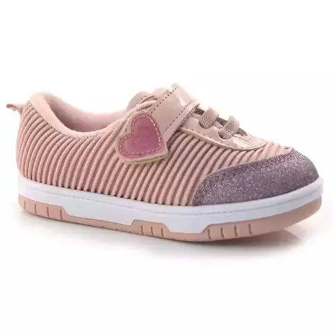 TÊNIS INFANTIL MOLEKINHA TECI CANEL COMFY/GL MINI SHI/VZ - ROSA - 0035