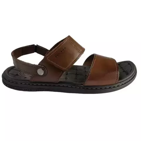 SANDÁLIA MASCULINA PEGADA EM COURO - CONFORTO E VERSATILIDADE PARA O HOMEM MODERNO